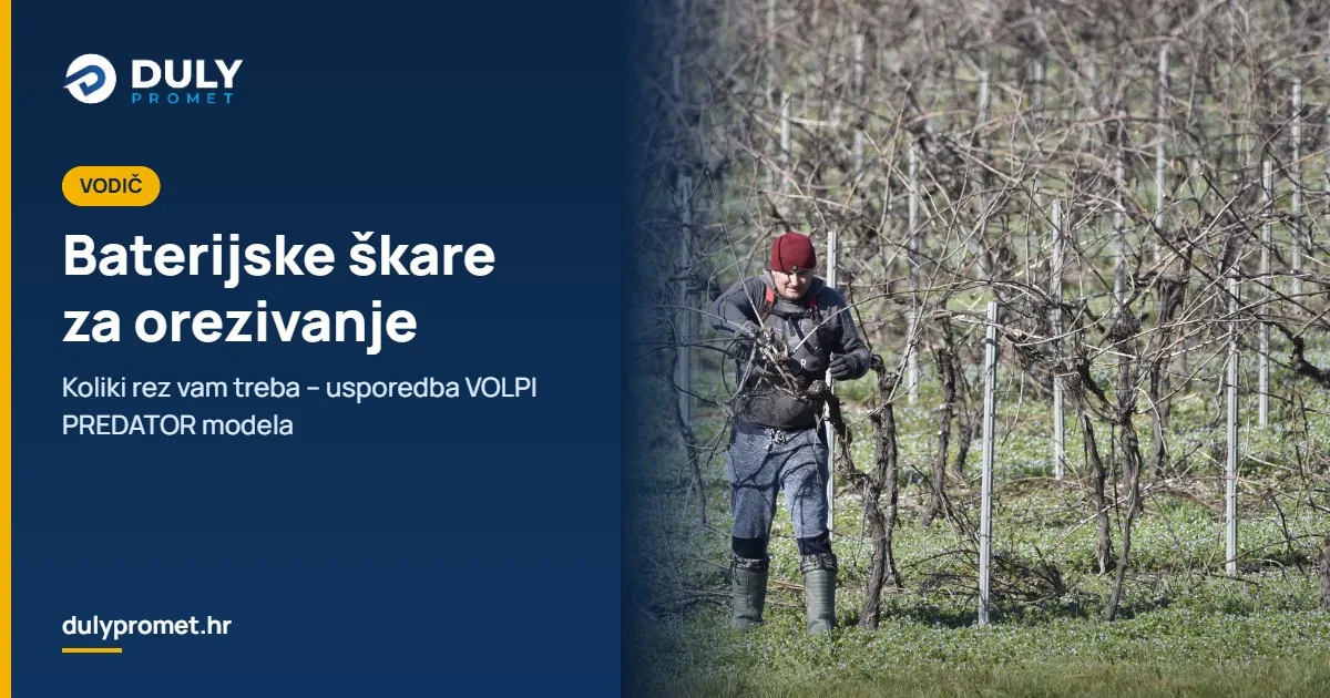 Kako odabrati baterijske škare za orezivanje