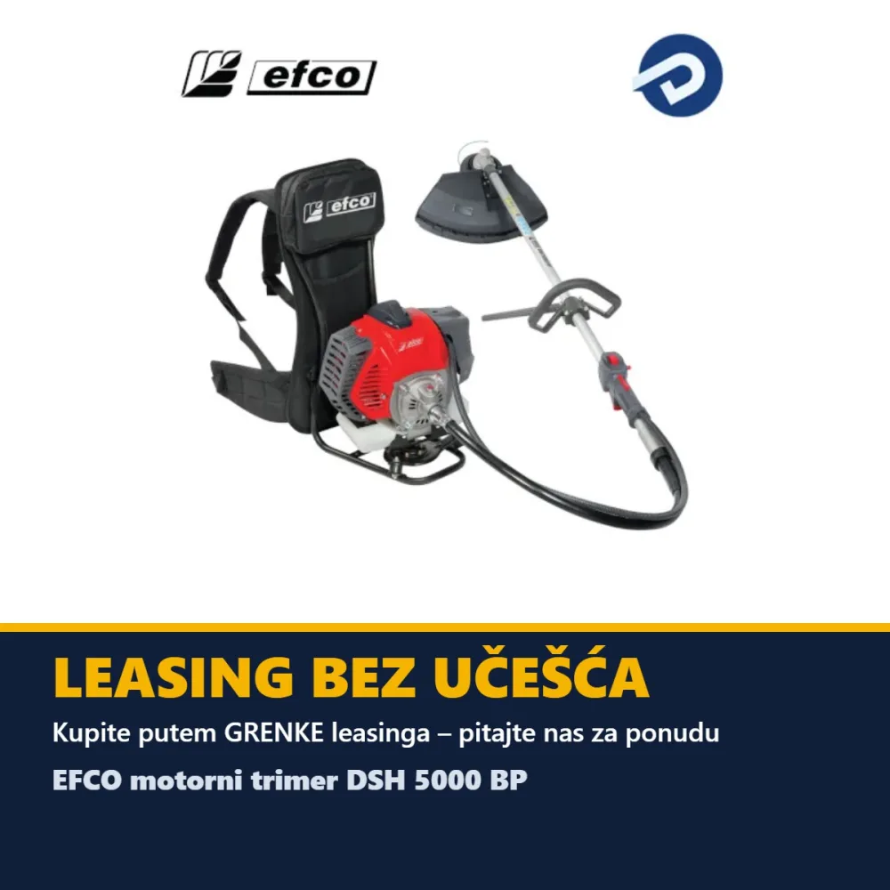 EFCO motorni trimer DSH 5000 BP — 2-taktni, 2,1 kW, leđni — slika 6 od 6