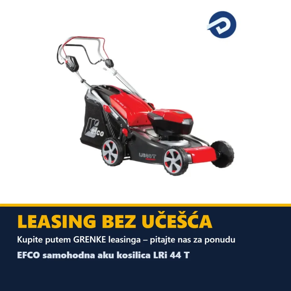 EFCO samohodna aku kosilica LRi 44 T — 40 V, 41 cm, baterija 5 Ah i punjač — slika 5 od 5