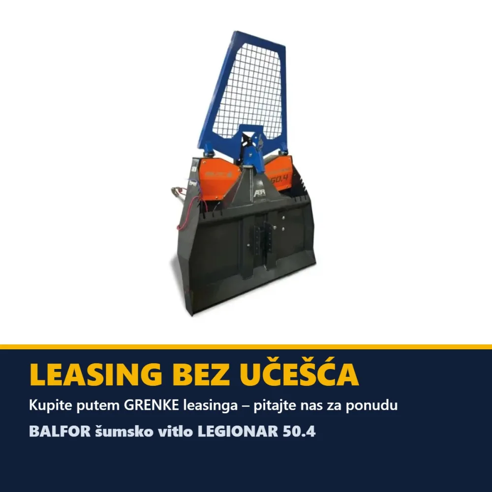 BALFOR šumsko vitlo LEGIONAR 50.4 — vučna sila 4 t — slika 6 od 6