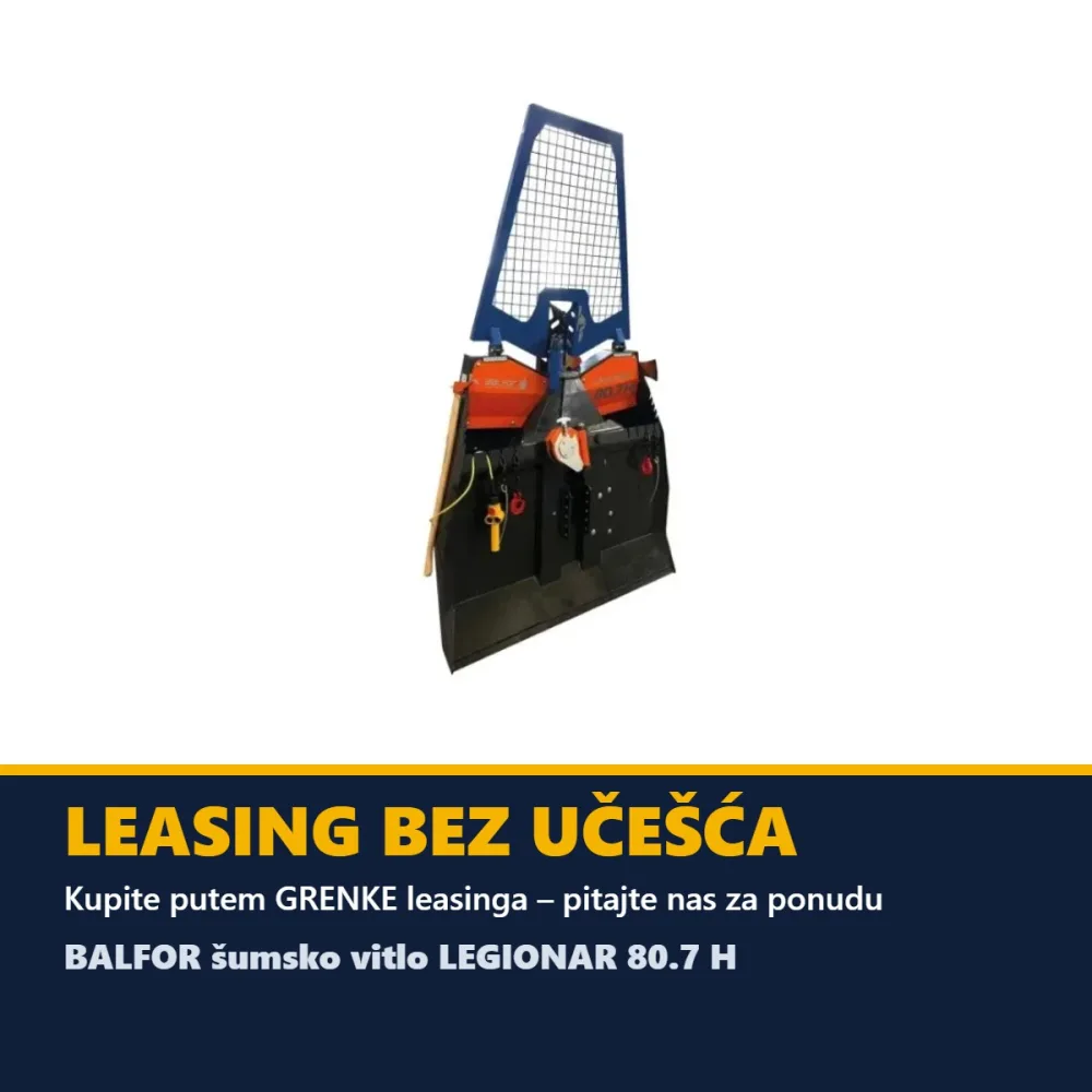 BALFOR šumsko vitlo LEGIONAR 80.7 H — vučna sila 7 t, elektrohidraulično — slika 5 od 7