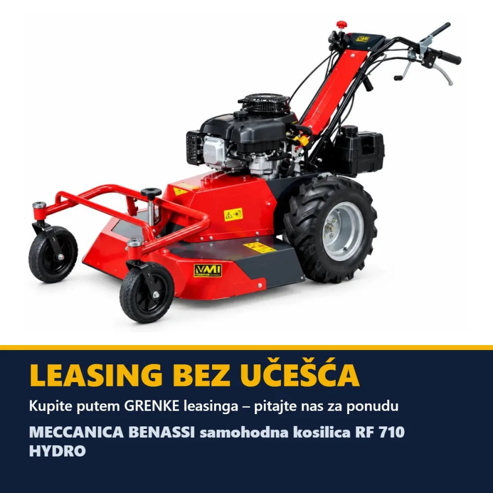 MECCANICA BENASSI samohodna kosilica RF 710 HYDRO — hidrostatska, 70 cm — slika 3 od 3