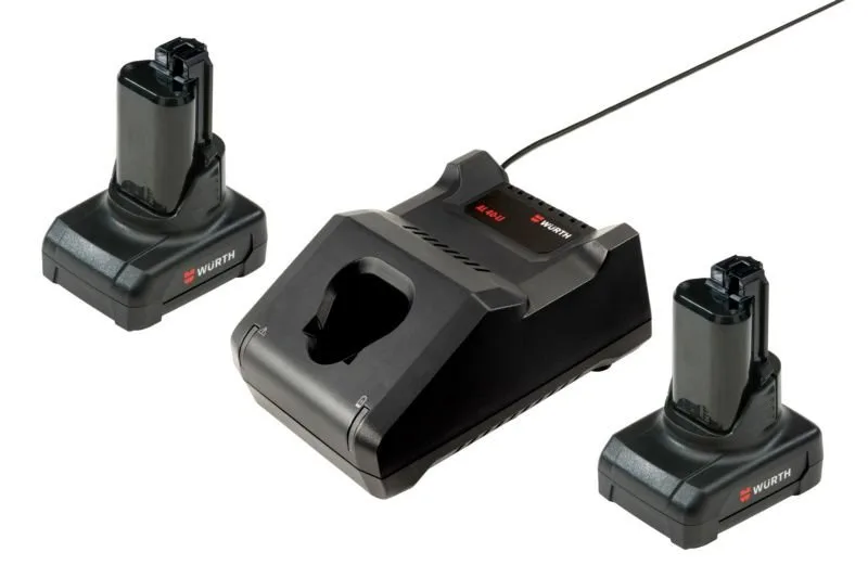 Würth set PYP 12 V – 2 akumulatora 4,0 Ah i punjač