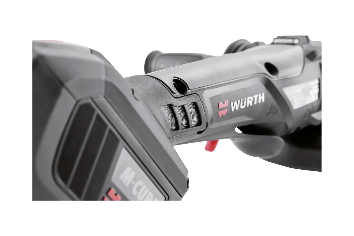 Würth aku kutna brusilica AWS 18-125 P Compact M-CUBE (bez baterije i punjača) — Ø 125 mm — slika 4 od 5