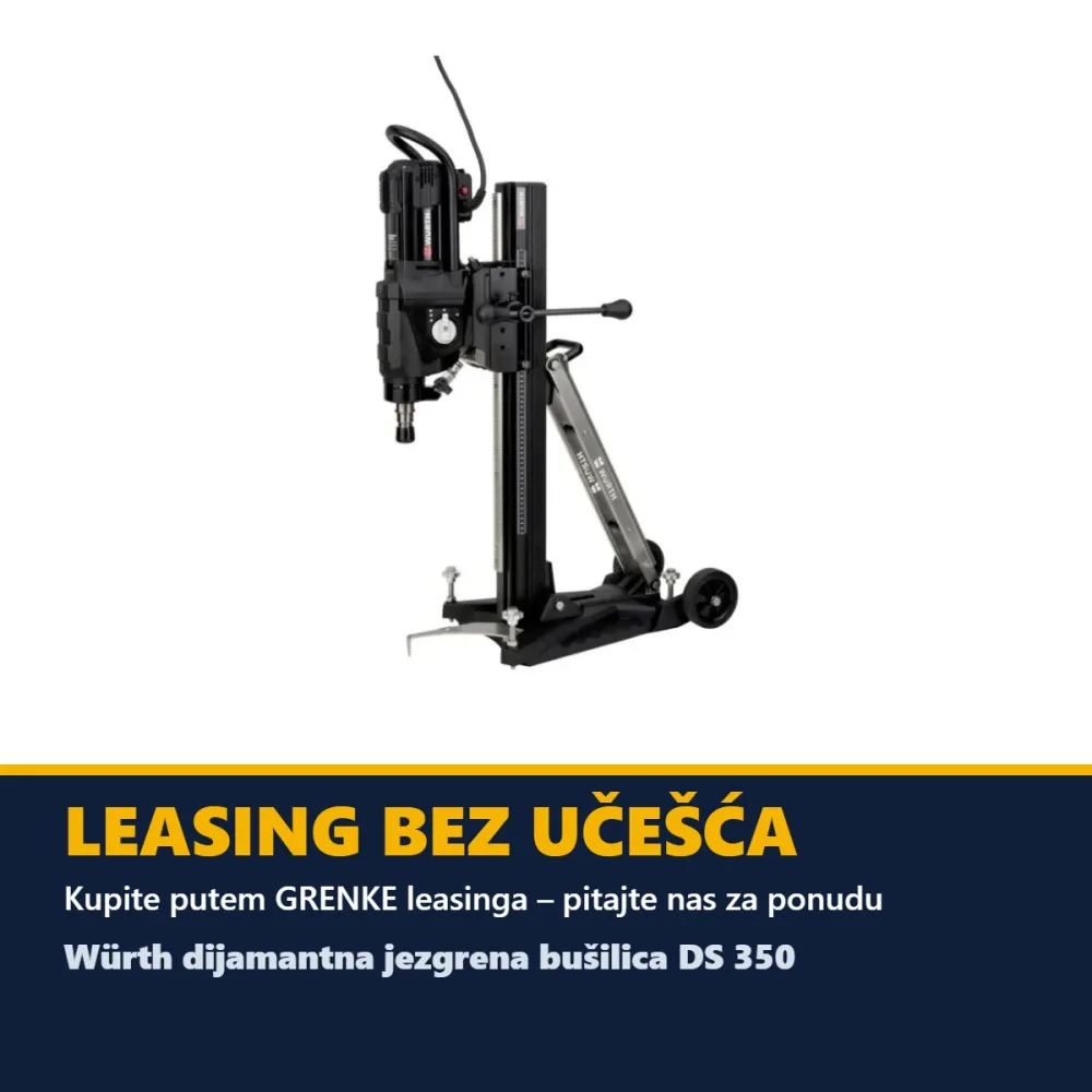 Würth dijamantna jezgrena bušilica DS 350 – set — 3200 W — slika 2 od 2