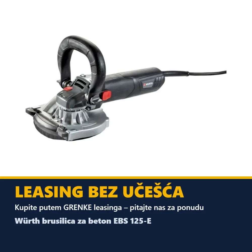 Würth brusilica za beton EBS 125-E — 1700 W — slika 2 od 2