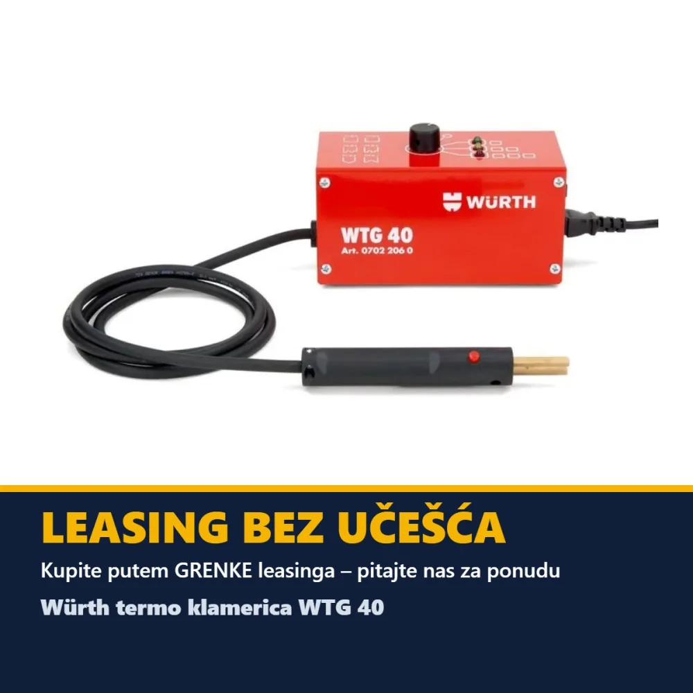Würth termo klamerica WTG 40 — slika 2 od 2