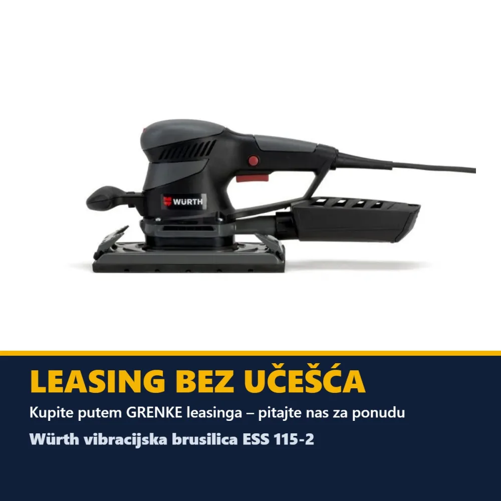 Würth vibracijska brusilica ESS 115-2 — 350 W — slika 2 od 2