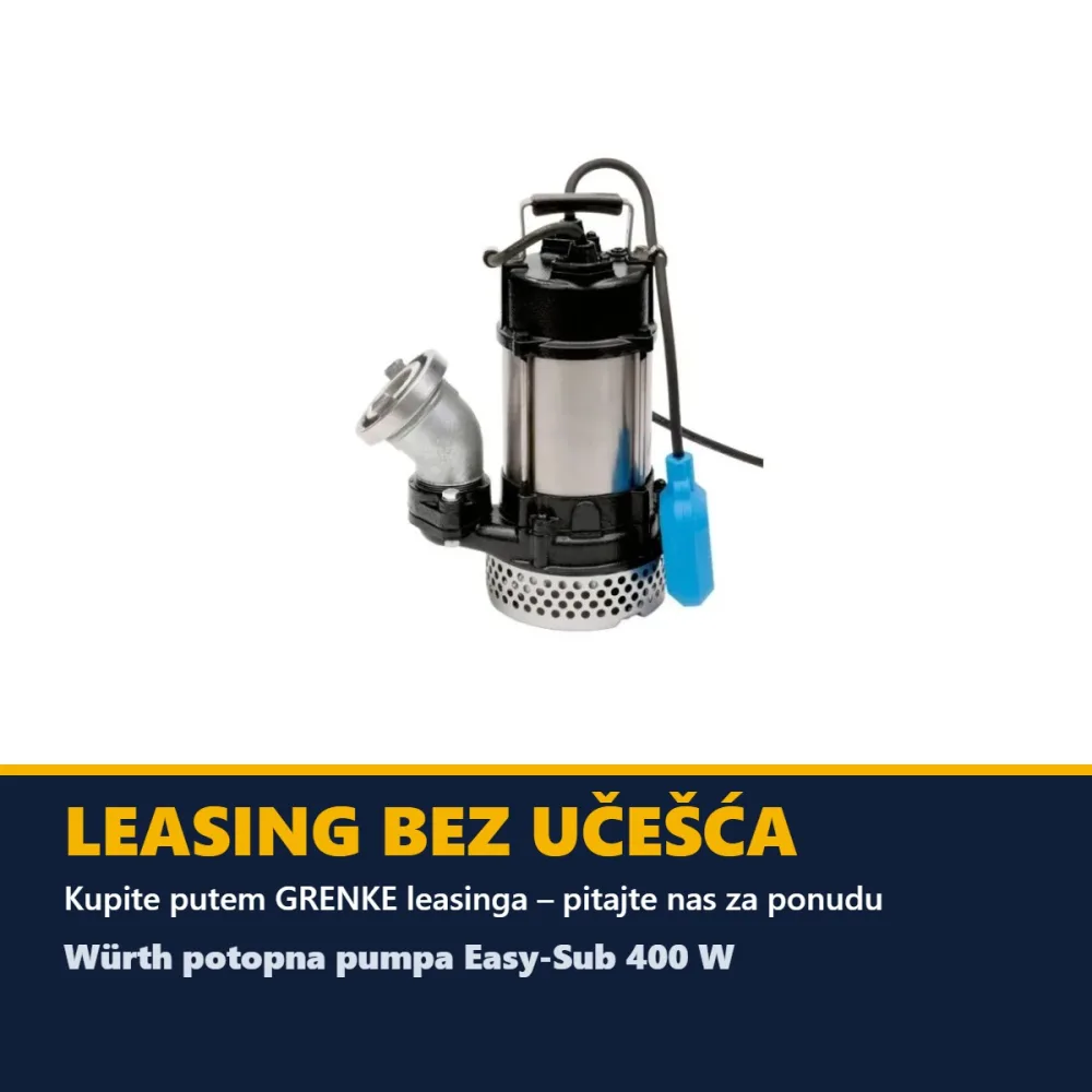 Würth potopna pumpa Easy-Sub 400 W — slika 2 od 2