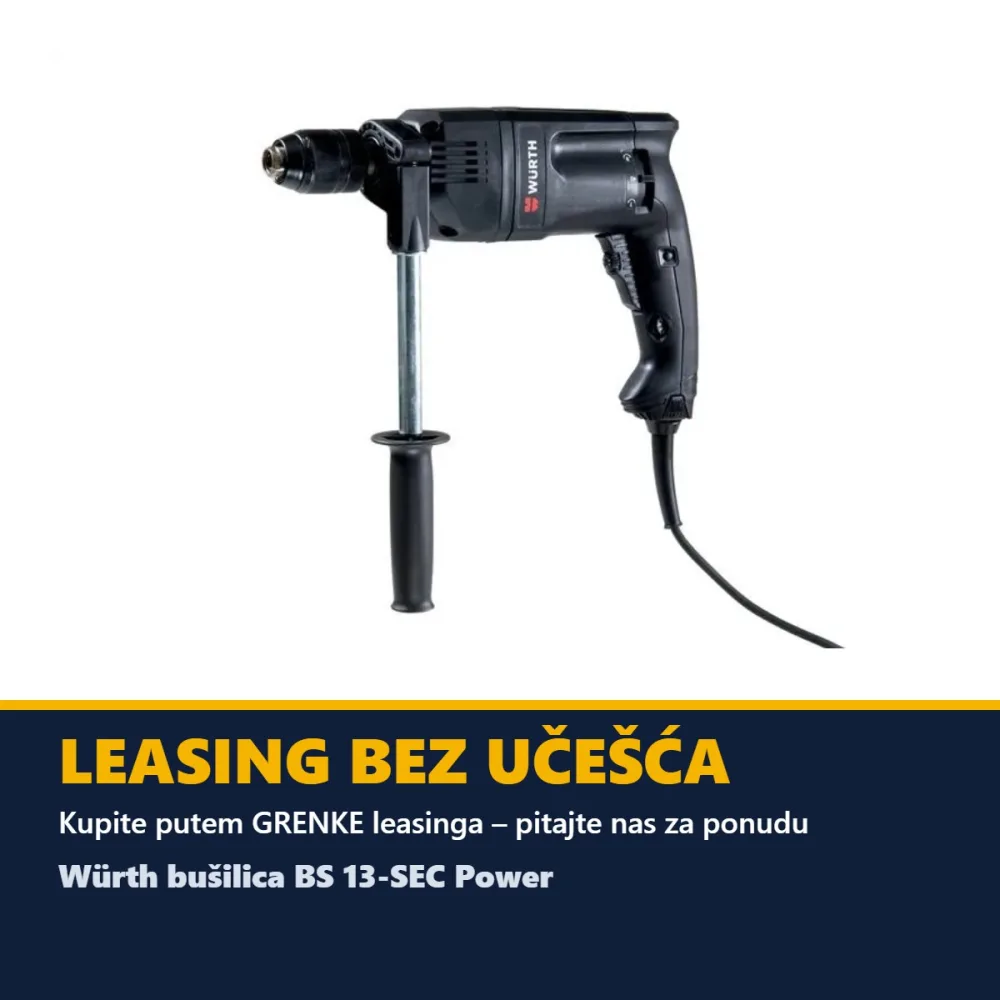Würth bušilica BS 13-SEC Power — 1200 W — slika 2 od 2