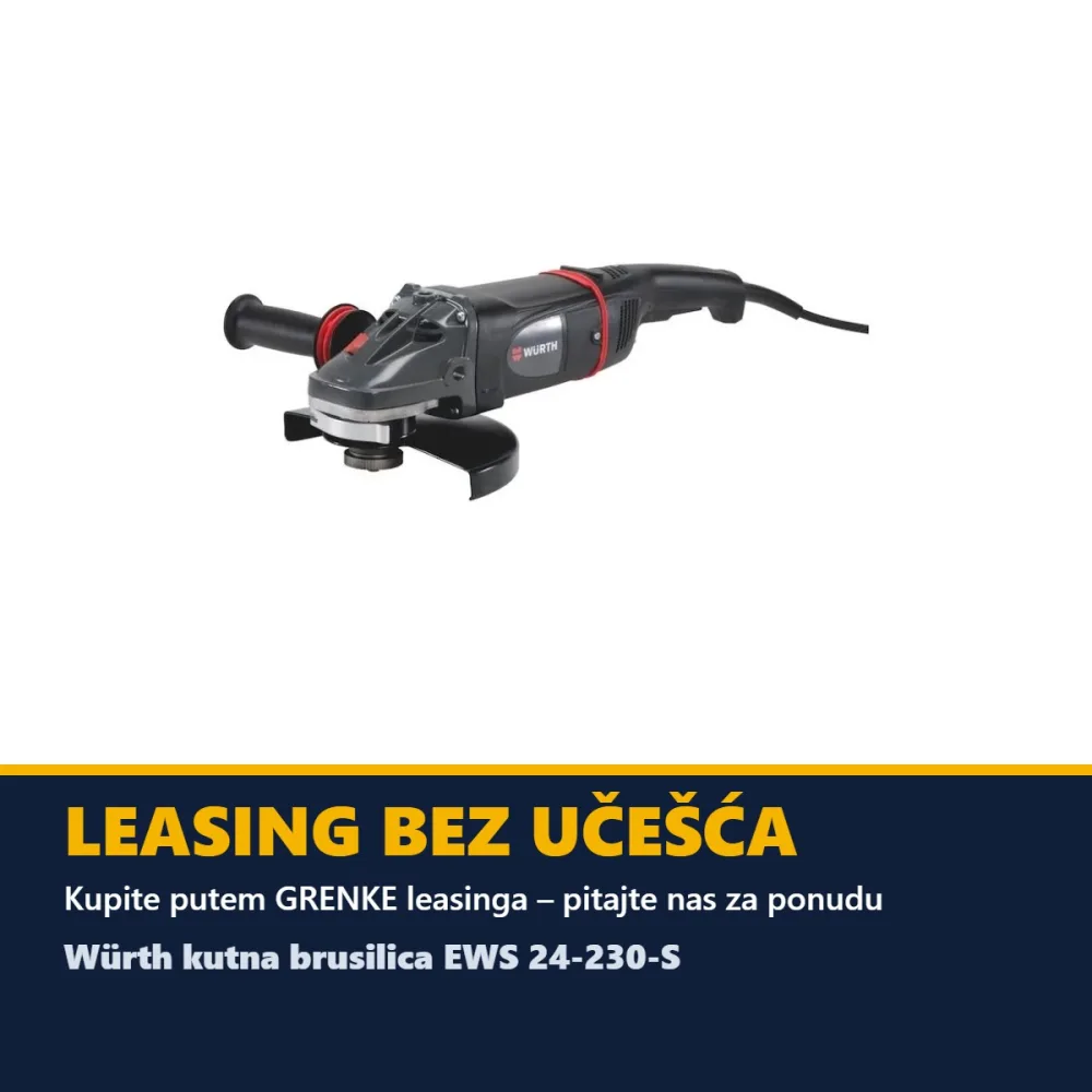 Würth kutna brusilica EWS 24-230-S — 2400 W, Ø 230 mm — slika 2 od 2