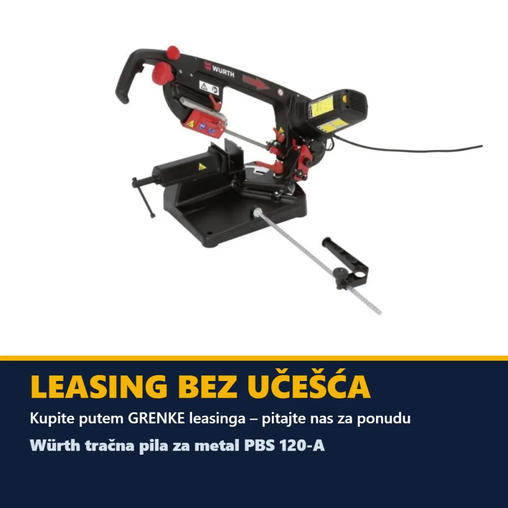 Würth tračna pila za metal PBS 120-A — 1300 W — slika 2 od 2