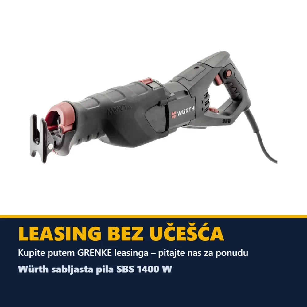 Würth sabljasta pila SBS 1400 W — slika 5 od 5