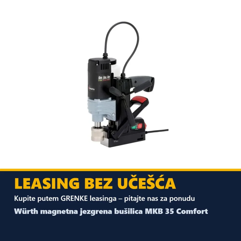 Würth magnetna jezgrena bušilica MKB 35 Comfort — 1100 W — slika 3 od 3