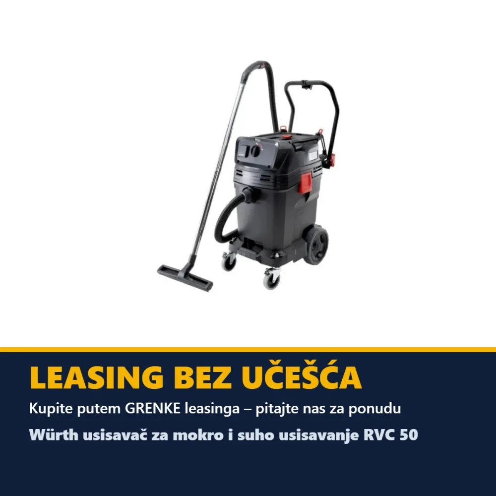 Würth usisavač za mokro i suho usisavanje RVC 50 — 2350 W — slika 2 od 2
