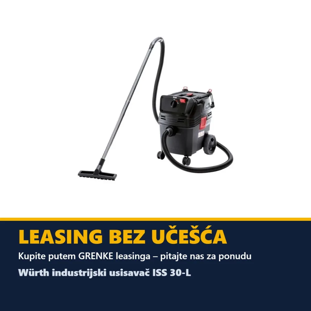 Würth industrijski usisavač ISS 30-L — 1380 W — slika 2 od 2