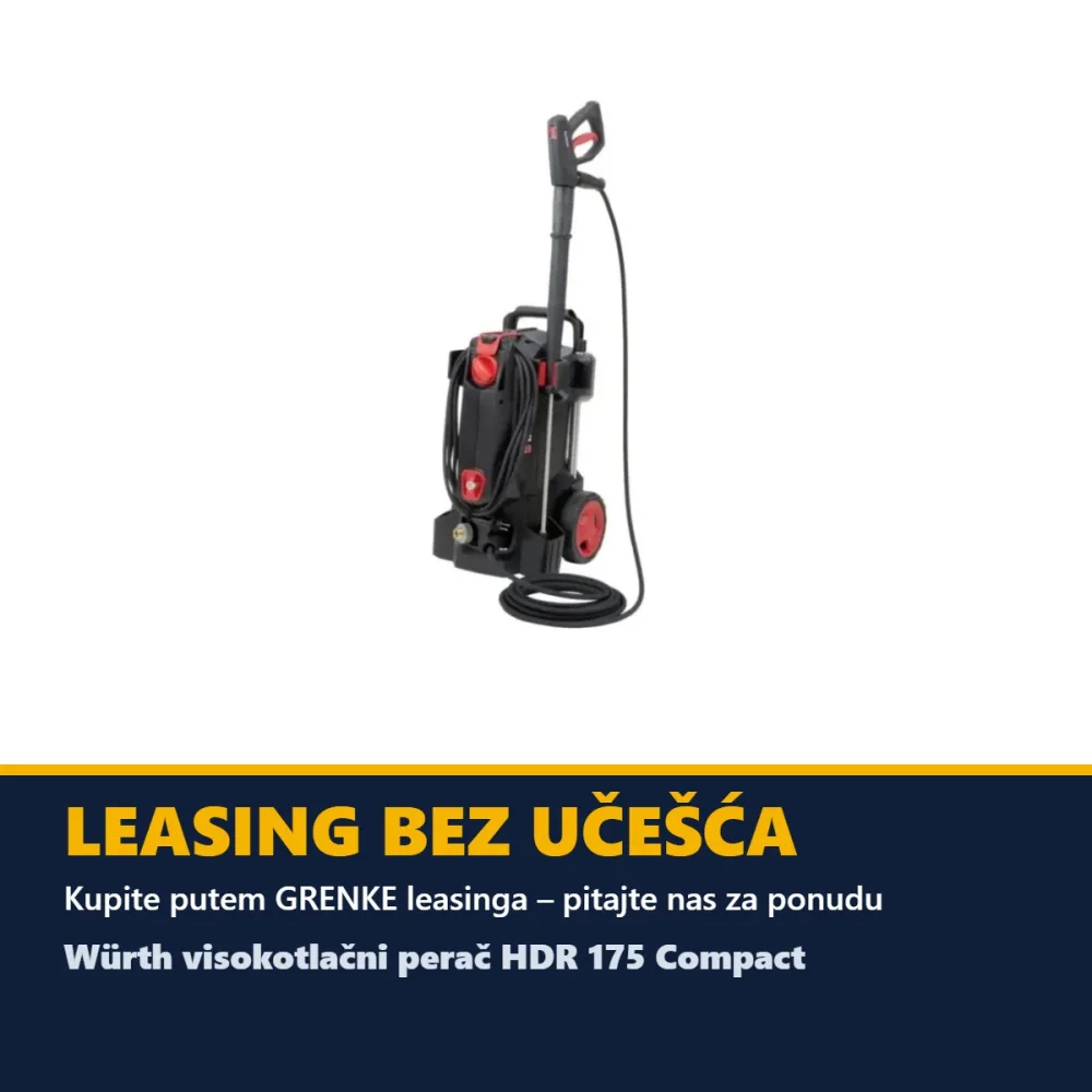 Würth visokotlačni perač HDR 175 Compact — 2300 W — slika 2 od 2
