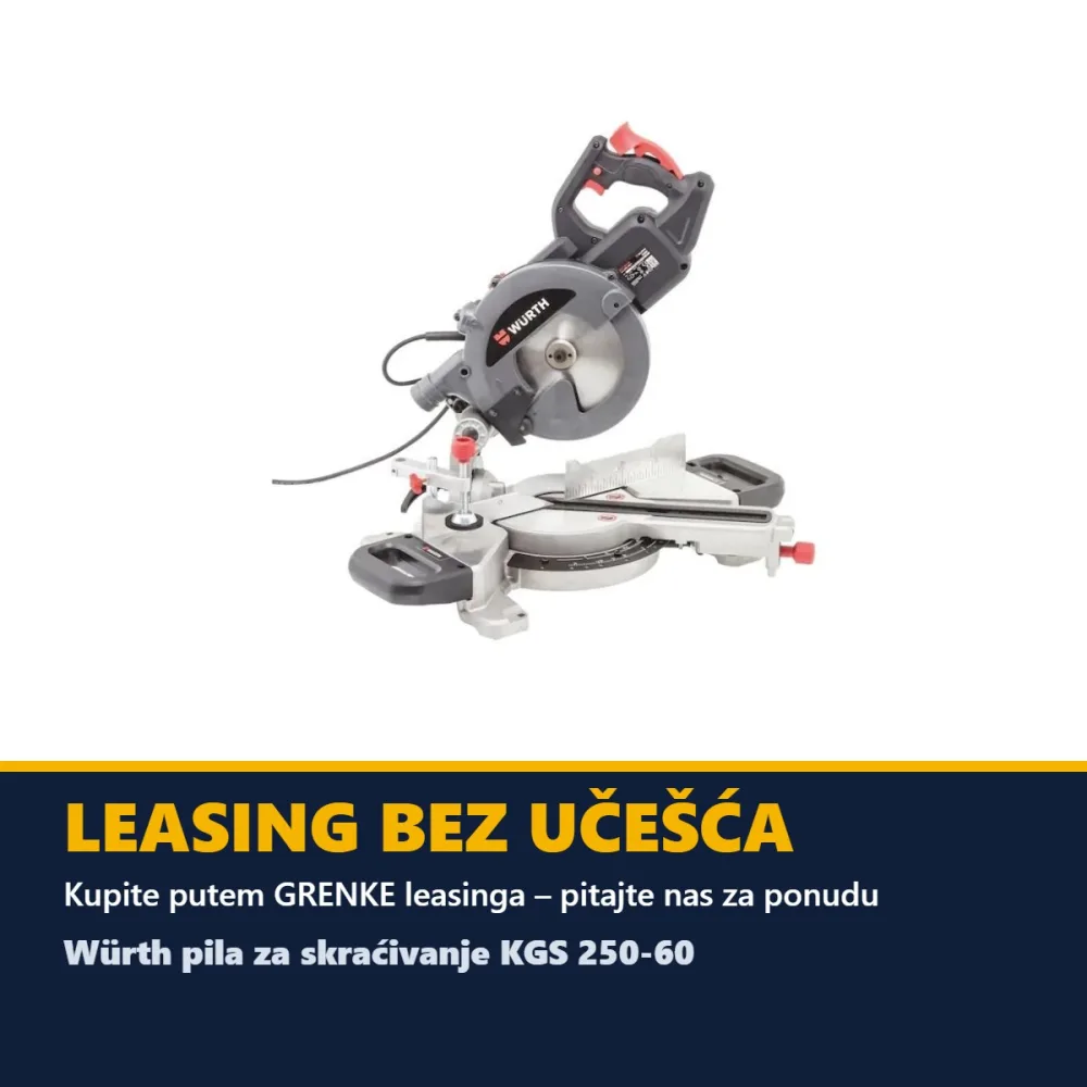 Würth pila za skraćivanje KGS 250-60 — 1400 W — slika 2 od 2