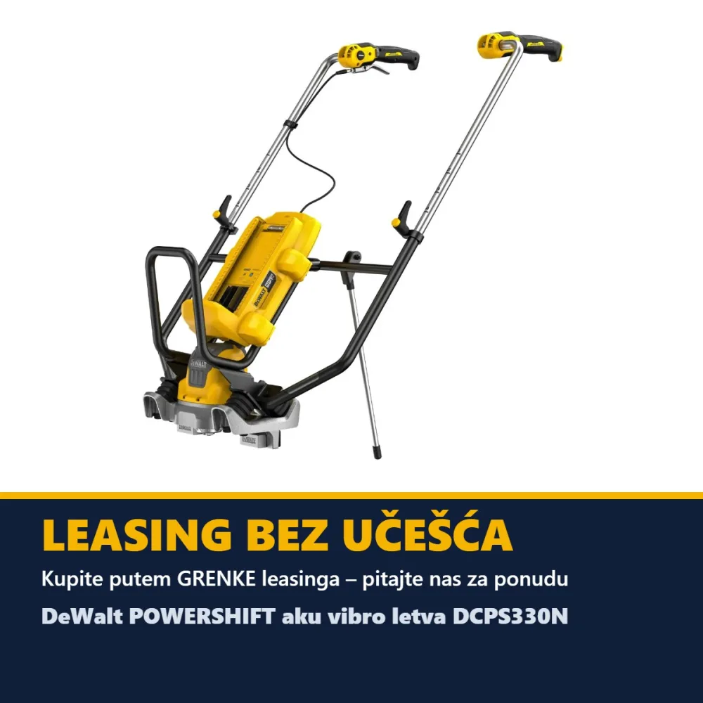 DeWalt POWERSHIFT aku vibro letva DCPS330N — do 7800 vibracija/min, bez baterije — slika 6 od 7