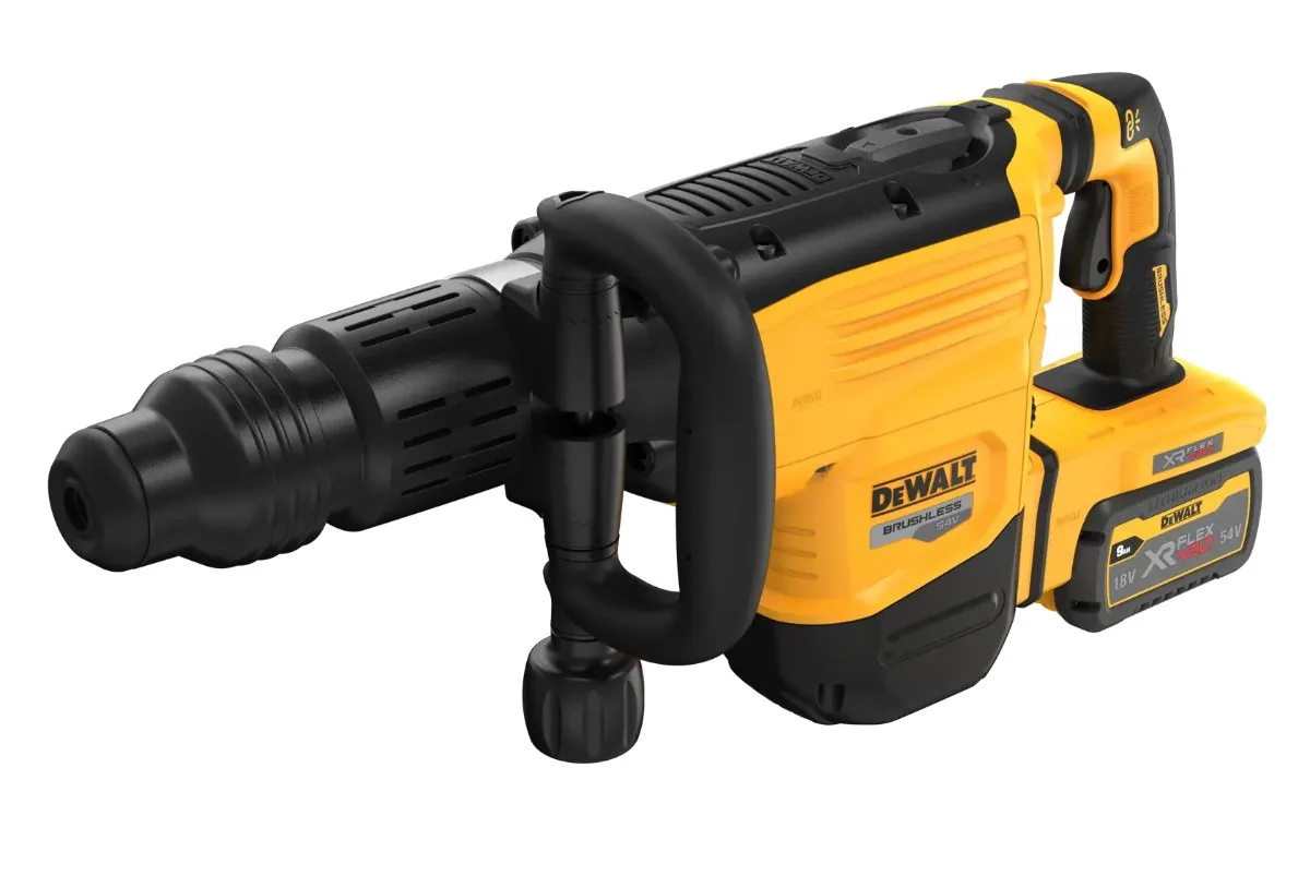 DeWalt aku čekić za štemanje DCH892X2 SDS-max FLEXVOLT 54 V — 19,4 J, 2 × 9,0 Ah — slika 3 od 4