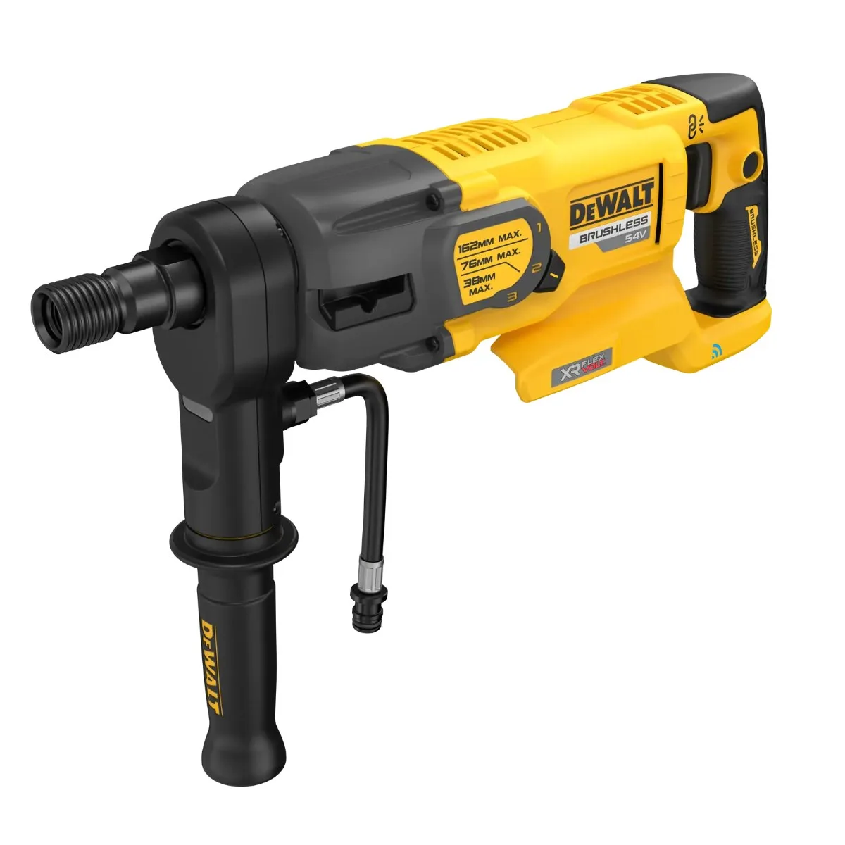 DeWalt aku dijamantna bušilica DCD150NK FLEXVOLT 54 V — prihvat 1 1/4" UNC, bez baterije — slika 3 od 5