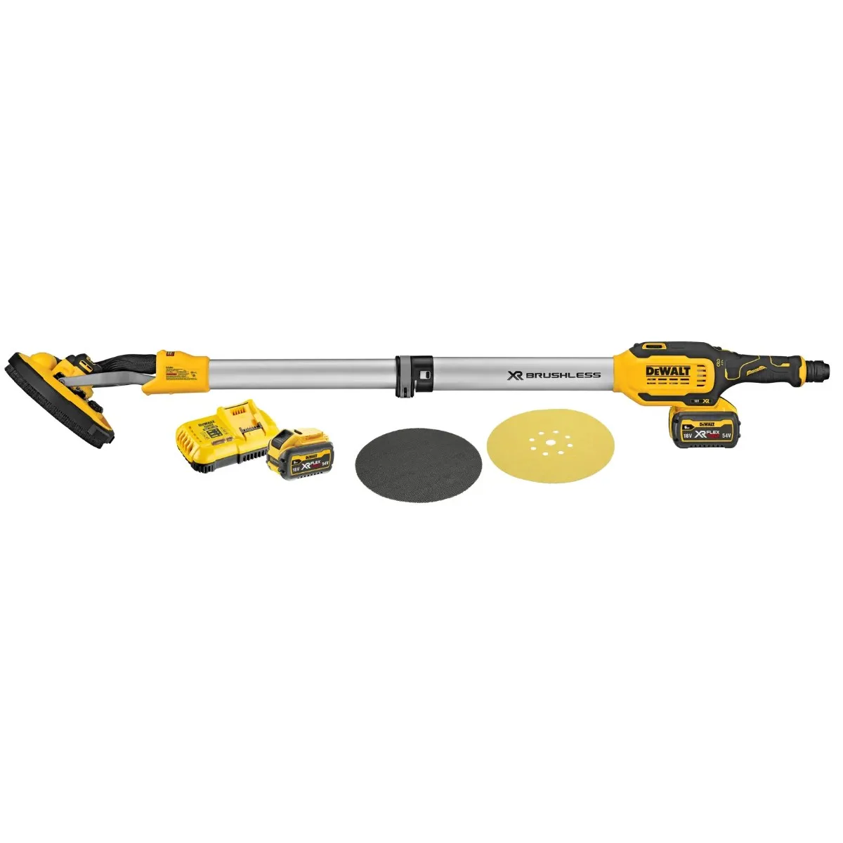 DeWalt aku brusilica za zidove i stropove DCE800T2 18 V — 225 mm, 2 × 6,0 Ah