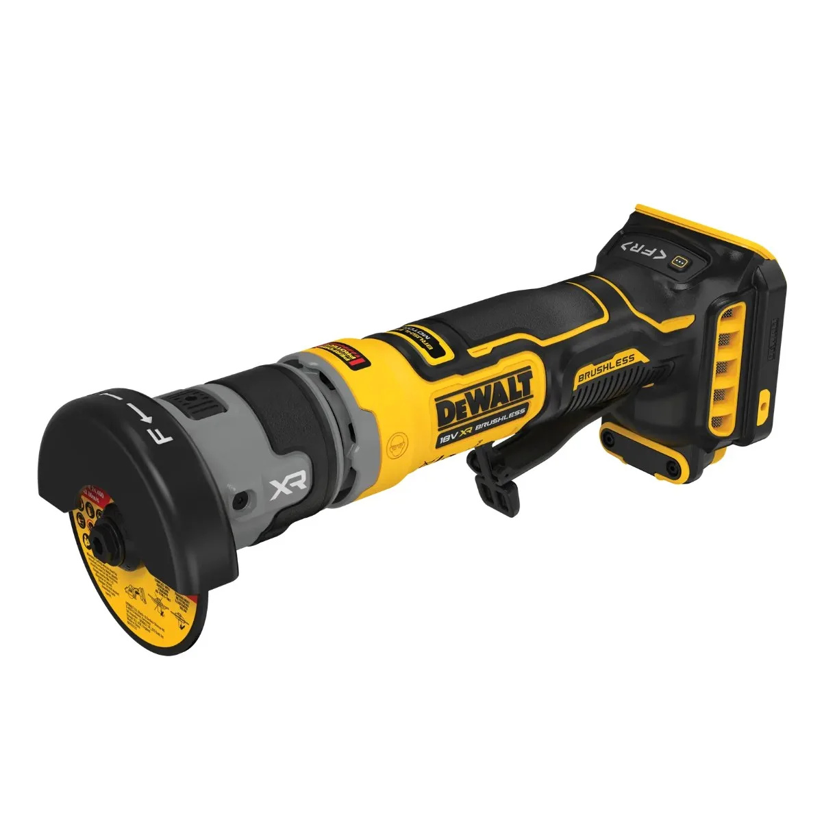DeWalt aku višenamjenski rezač DCG430E2T 18 V — ploča 76 mm, 2 × 1,7 Ah POWERSTACK — slika 3 od 6