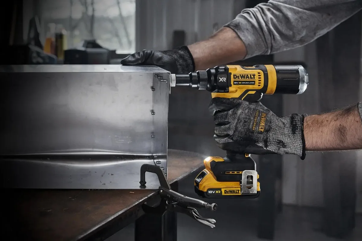 DeWalt aku kliješta za slijepe zakovice DCF403NT 18 V — 2,4–4,8 mm, bez baterije — slika 5 od 7