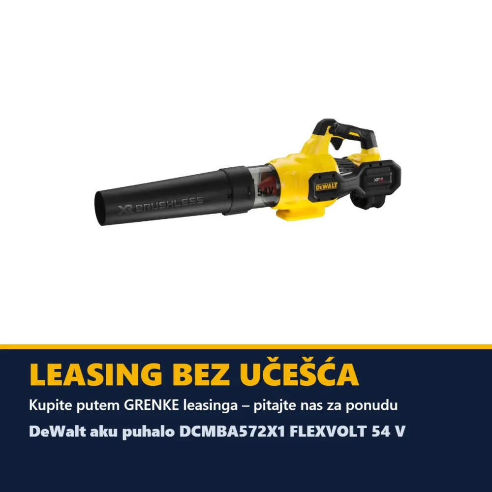 DeWalt aku puhalo DCMBA572X1 FLEXVOLT 54 V — 1 × 9,0 Ah — slika 6 od 6