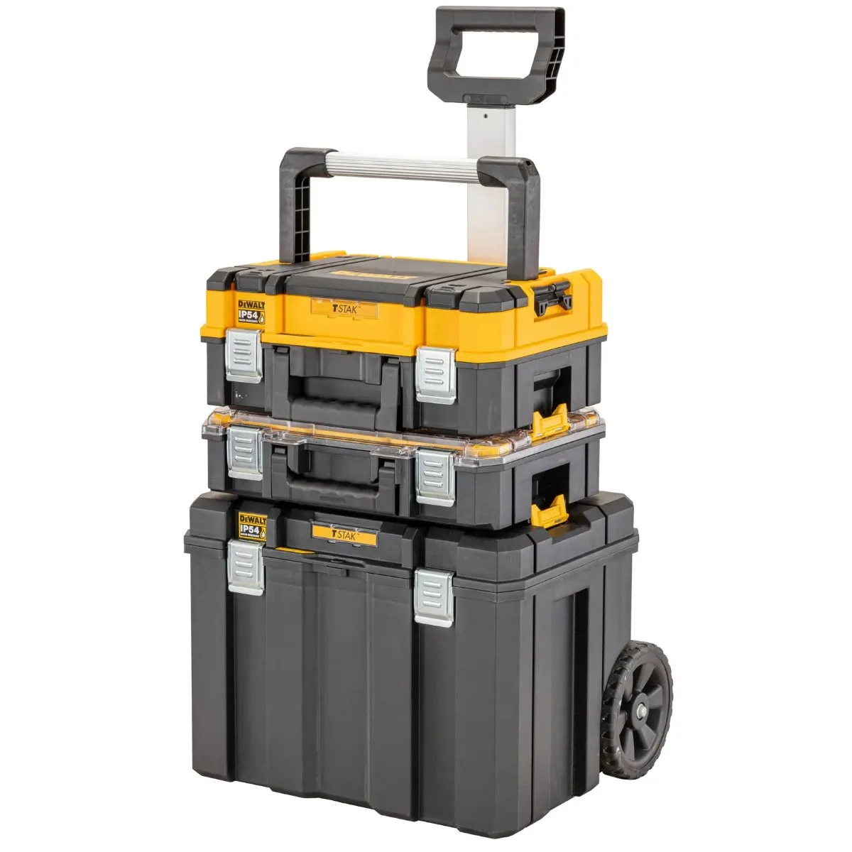 DeWalt TSTAK set 3 u 1 DWST83411-1 — kutije za alat s kolicima