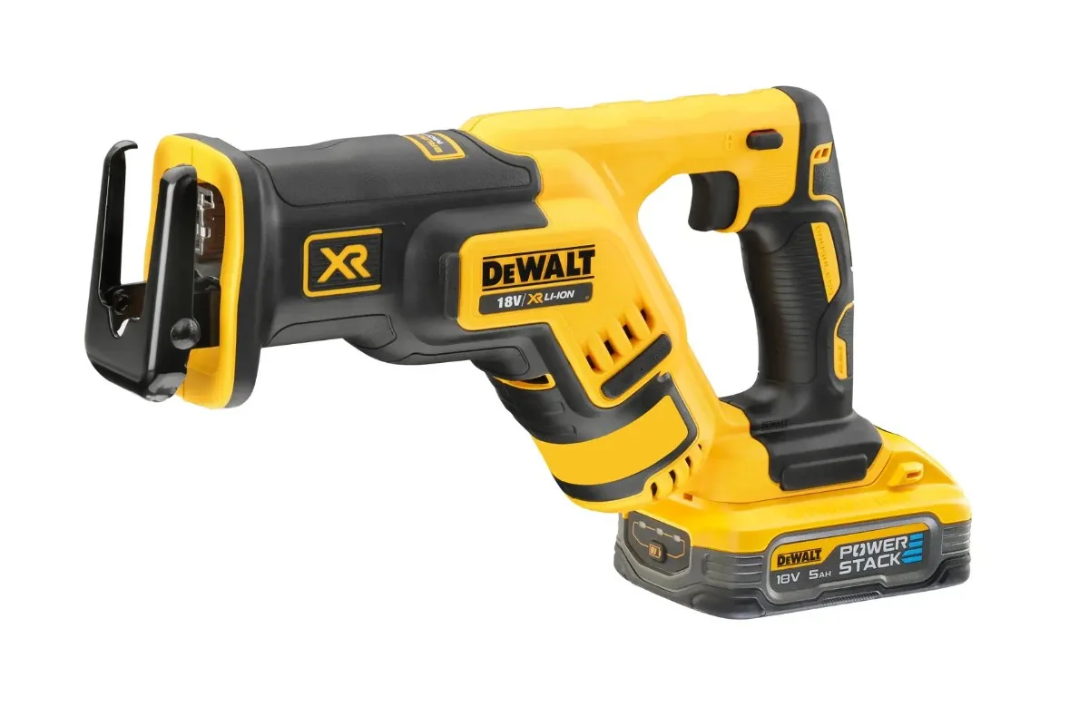 DeWalt aku kompaktna sabljasta pila DCS367H2T 18 V — 2 × 5,0 Ah POWERSTACK — slika 2 od 6