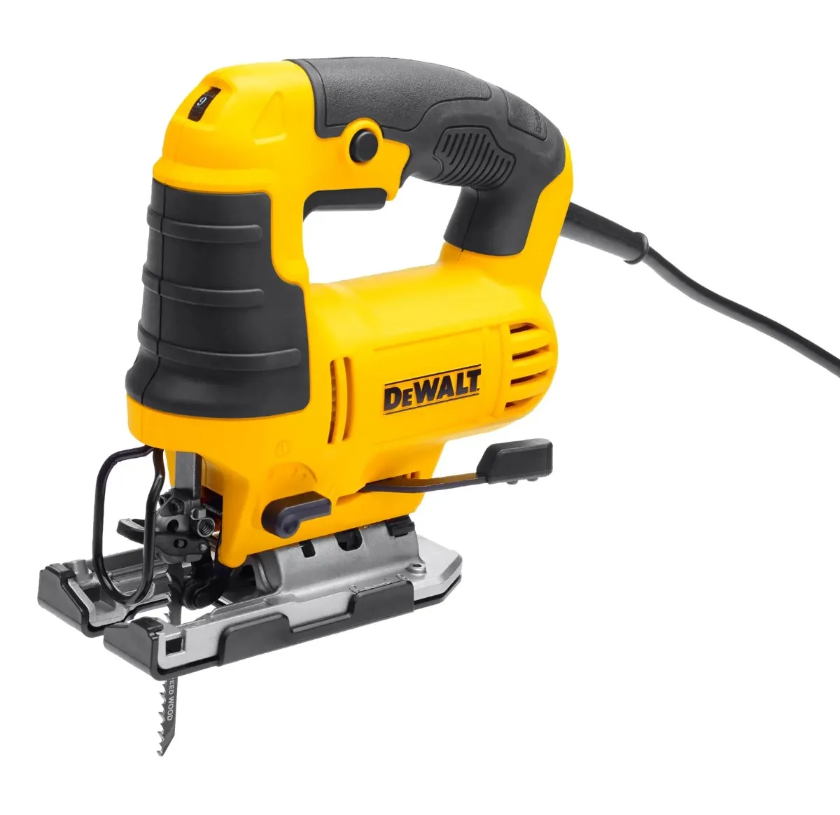 DeWalt ubodna pila DWE349 — 650 W, njihajni hod, D-drška