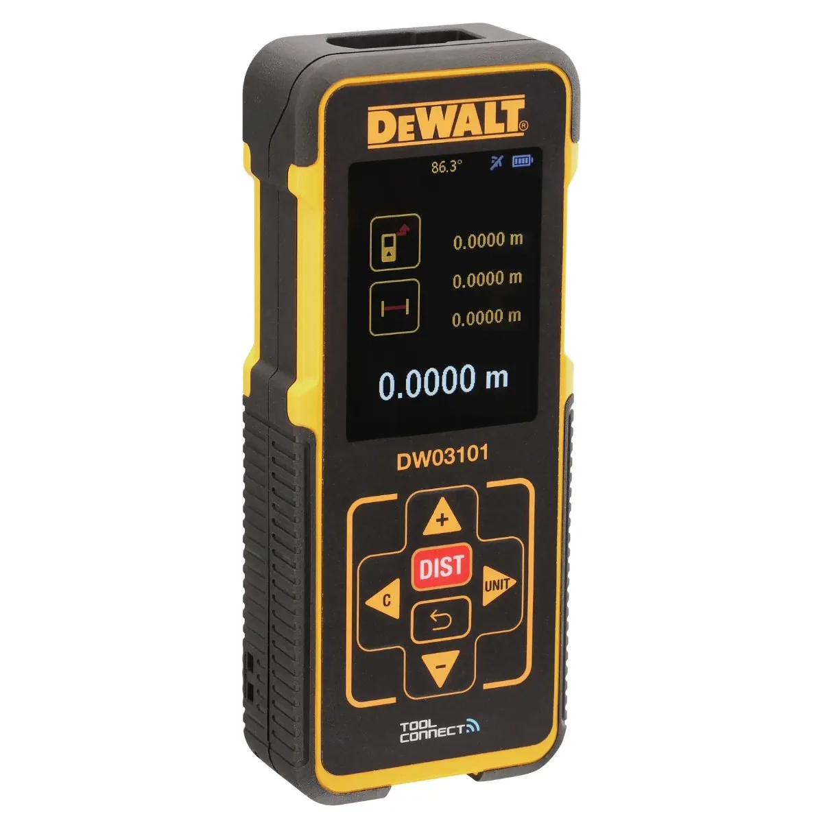 DeWalt laserski daljinomjer DW03101 — 100 m, Bluetooth