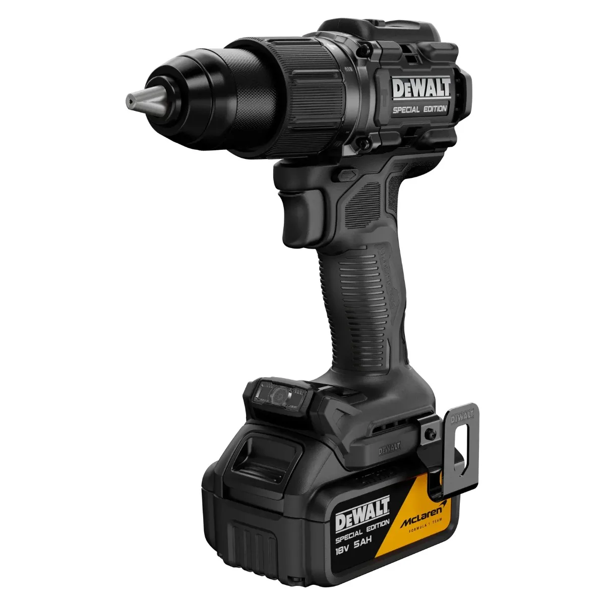 DeWalt x McLaren aku udarna bušilica-odvijač DCD86MP1T 18 V — 90 Nm, 1 × 5,0 Ah, TSTAK — slika 2 od 5