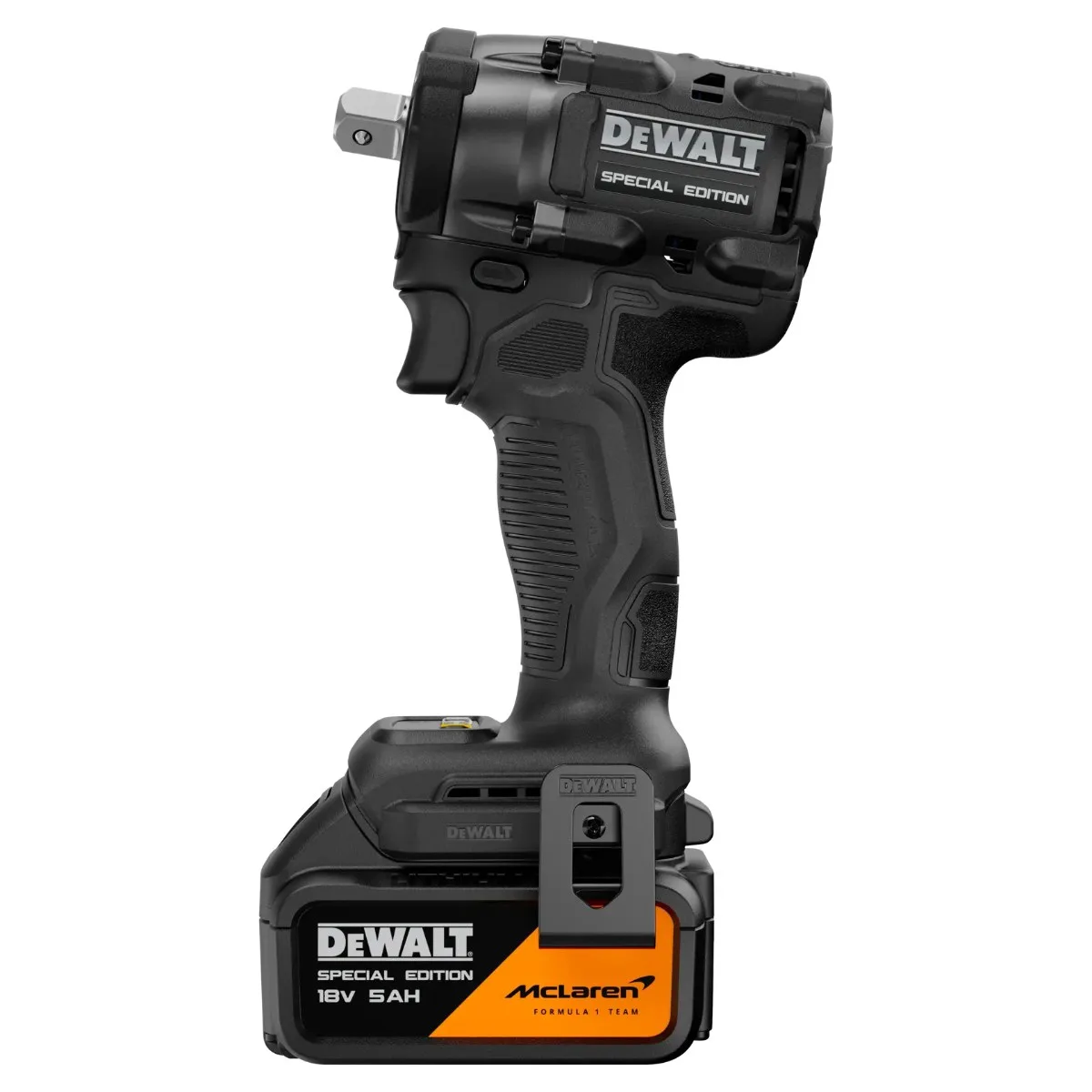 DeWalt x McLaren aku udarni ključ DCF92MP2T 18 V — 1/2", 406/610 Nm, 2 × 5,0 Ah — slika 3 od 5