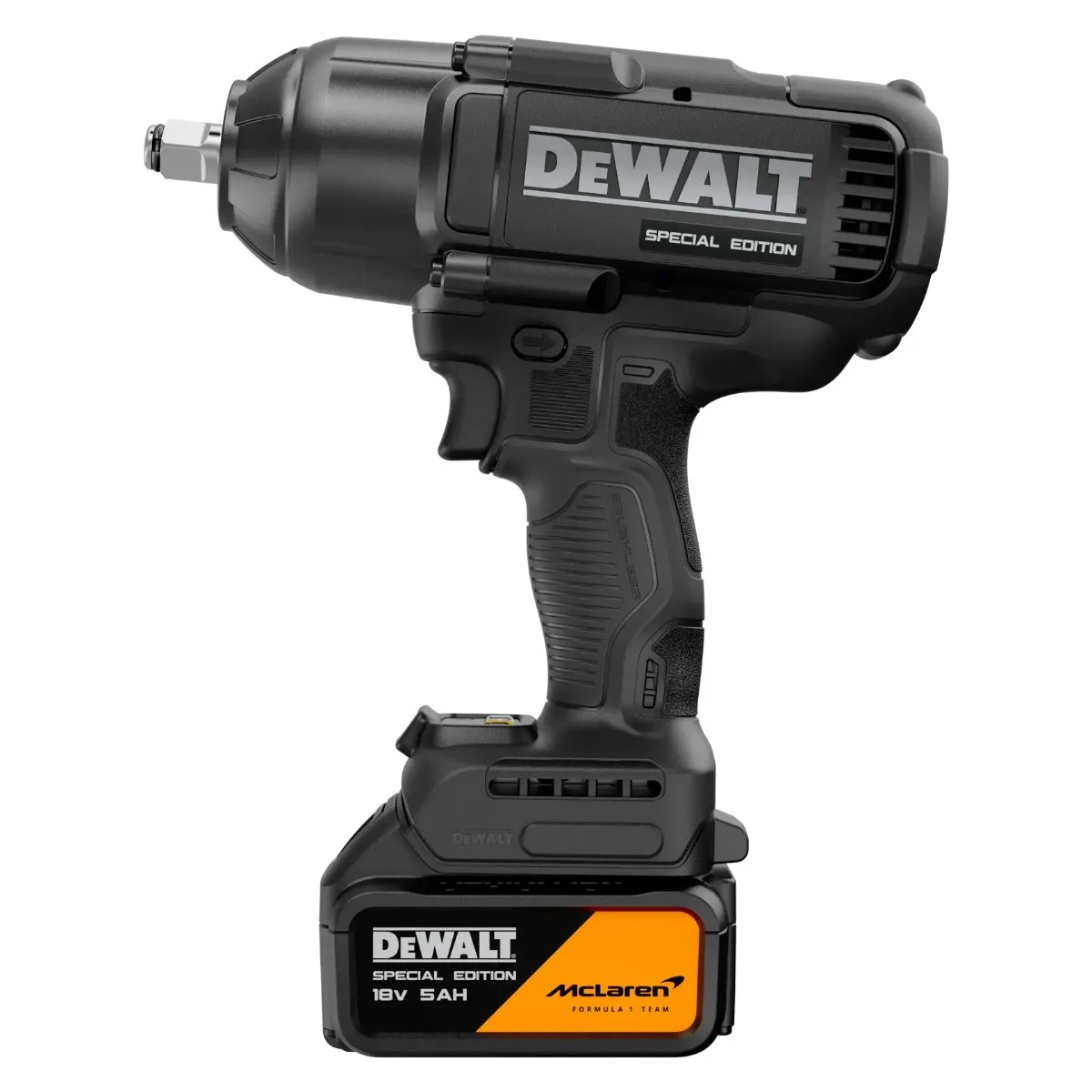 DeWalt x McLaren aku udarni ključ DCF99MP2T 18 V — 1/2", 1355/1898 Nm, 2 × 5,0 Ah — slika 3 od 6