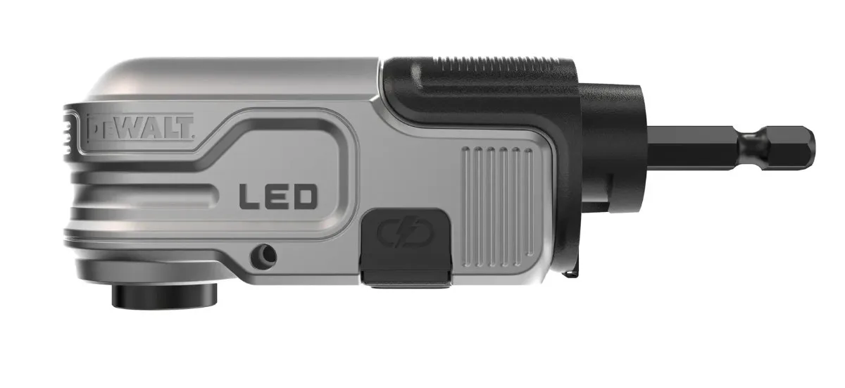 DeWalt kutni nastavak DTLRA za odvijače — 1/4", do 41 Nm, LED svjetlo — slika 2 od 5