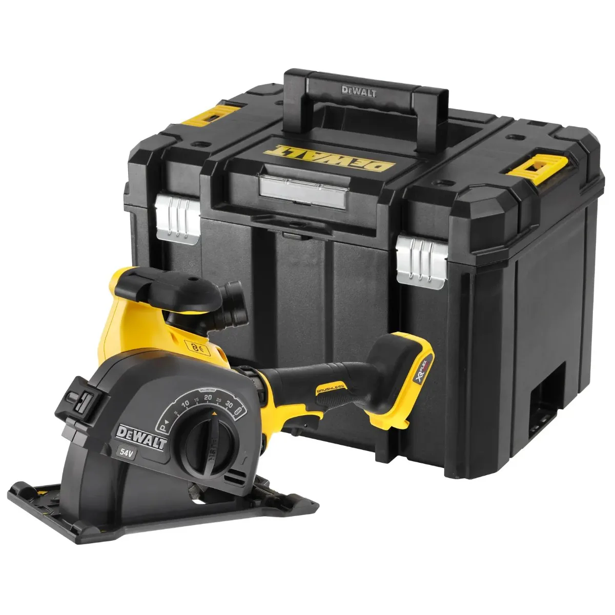 DeWalt aku glodalica za utore DCG200NT 54 V FLEXVOLT — utori do 32 mm, bez baterije, TSTAK