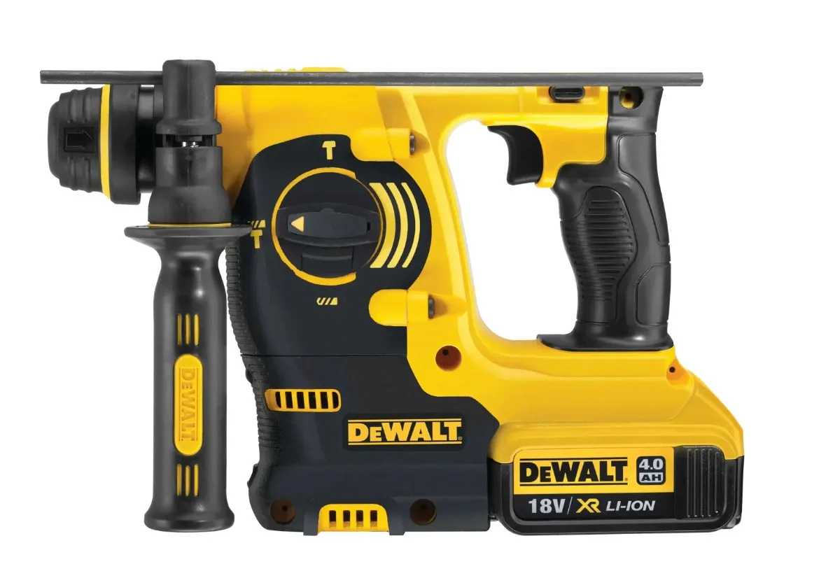 DeWalt aku kombinirani čekić DCH253M2 18 V XR SDS-plus — 2,1 J, 2 × 4,0 Ah, kovčeg — slika 4 od 5
