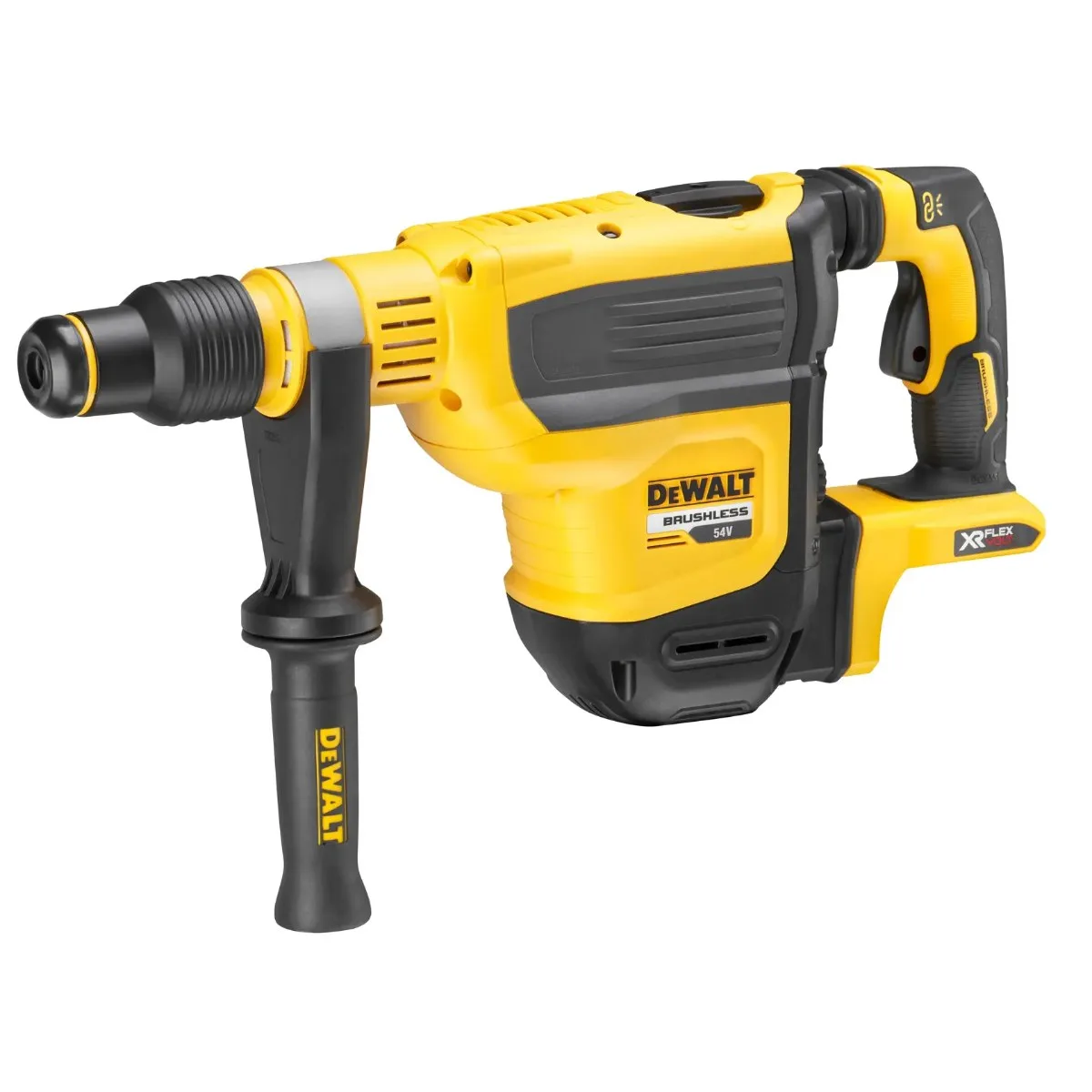 DeWalt aku kombinirani čekić DCH614N 54 V FLEXVOLT SDS-max — 10,5 J, 45 mm, bez baterije — slika 3 od 7