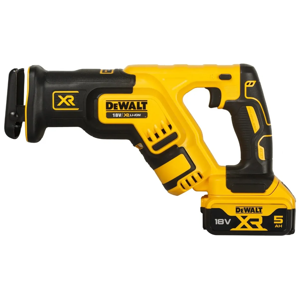 DeWalt aku sabljasta pila DCS367P2 18 V XR — kompaktna, 2 × 5,0 Ah, TSTAK — slika 2 od 6