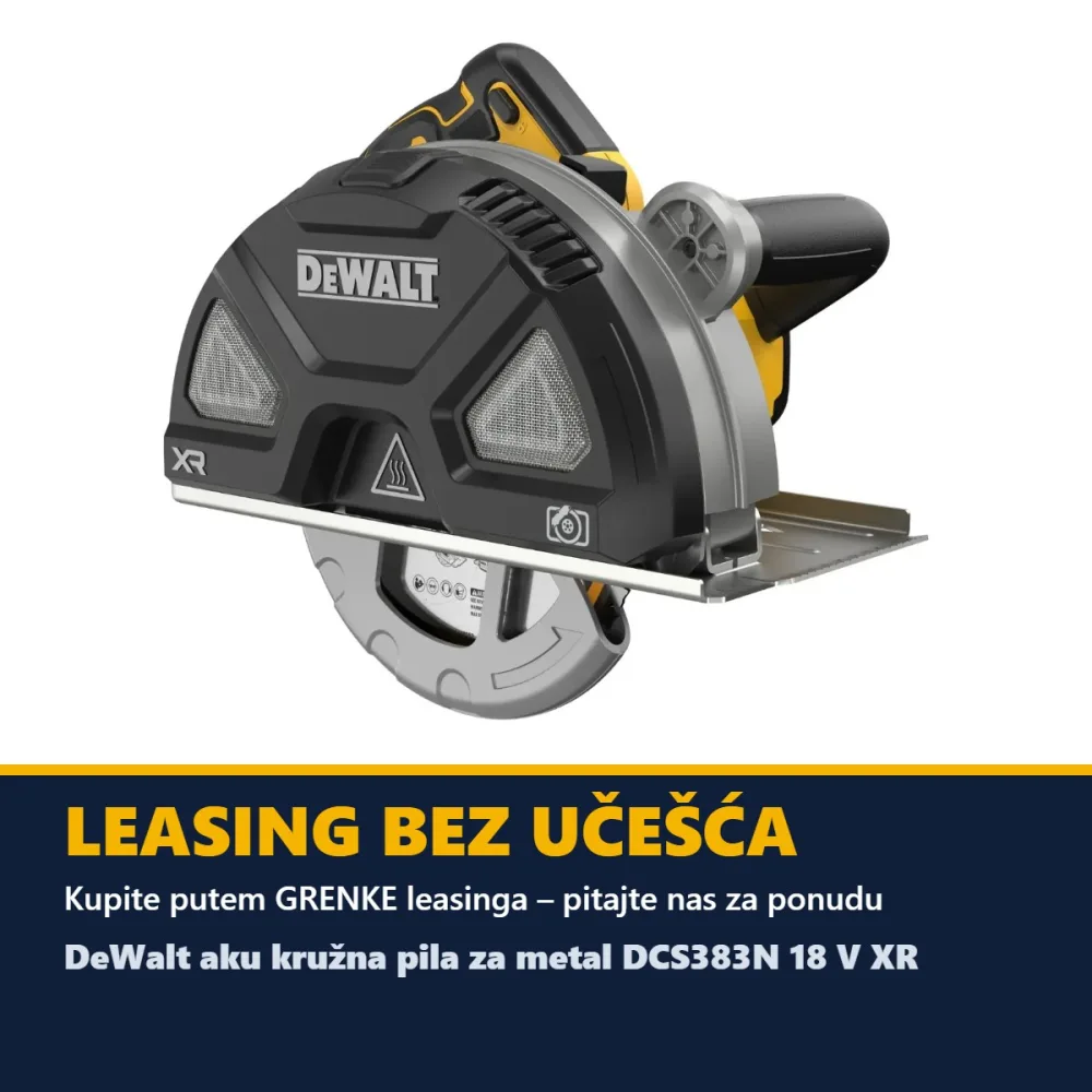DeWalt aku kružna pila za metal DCS383N 18 V XR — 184 mm, bez baterije — slika 4 od 5