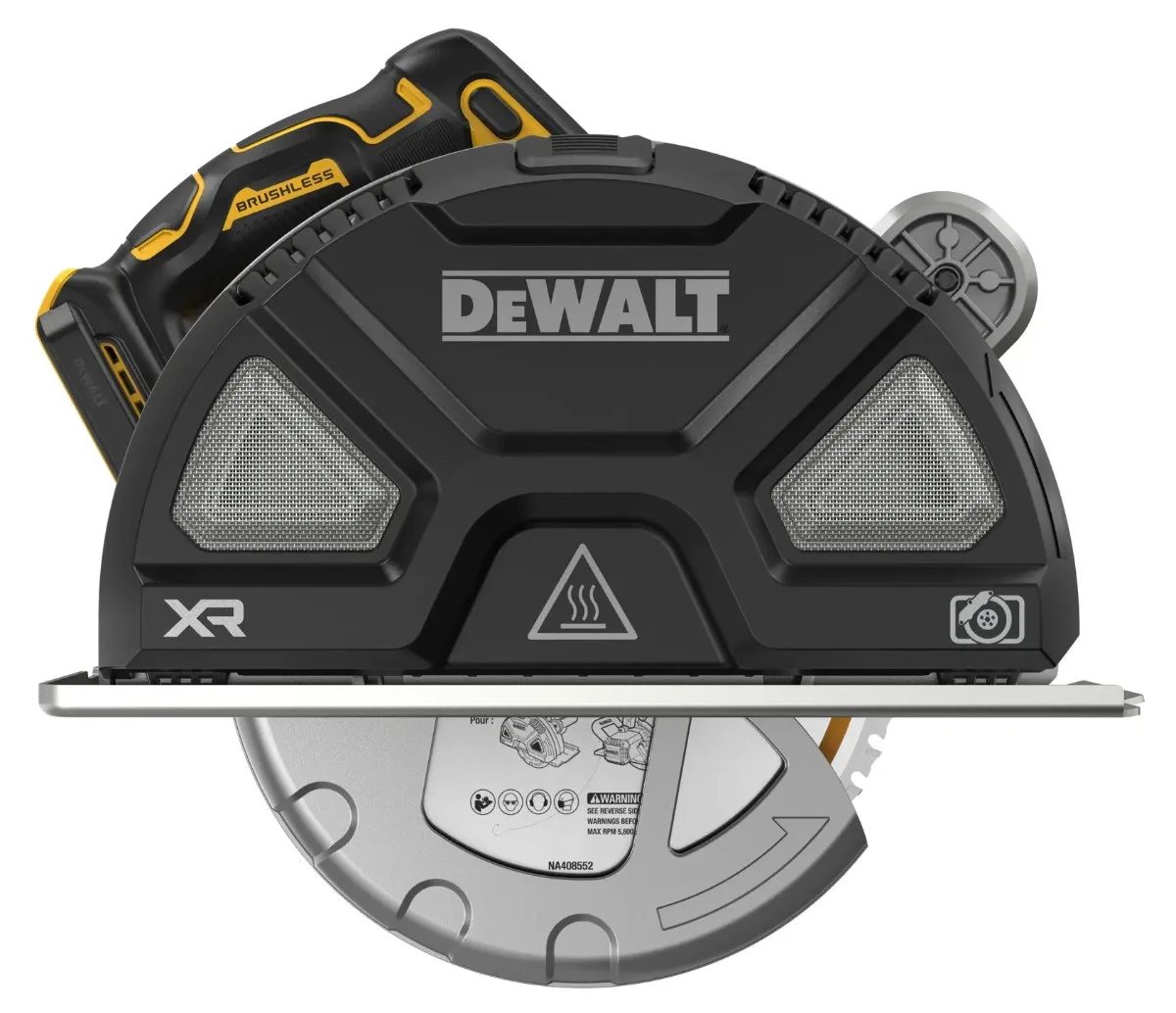 DeWalt aku kružna pila za metal DCS383N 18 V XR — 184 mm, bez baterije — slika 2 od 5