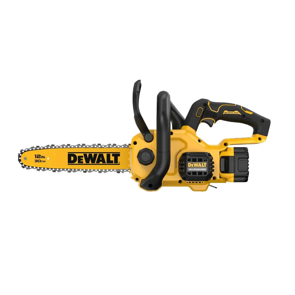 DeWalt aku lančana pila DCMCS565P1 18 V XR — vodilica 30 cm, 1 × 5,0 Ah — slika 3 od 5
