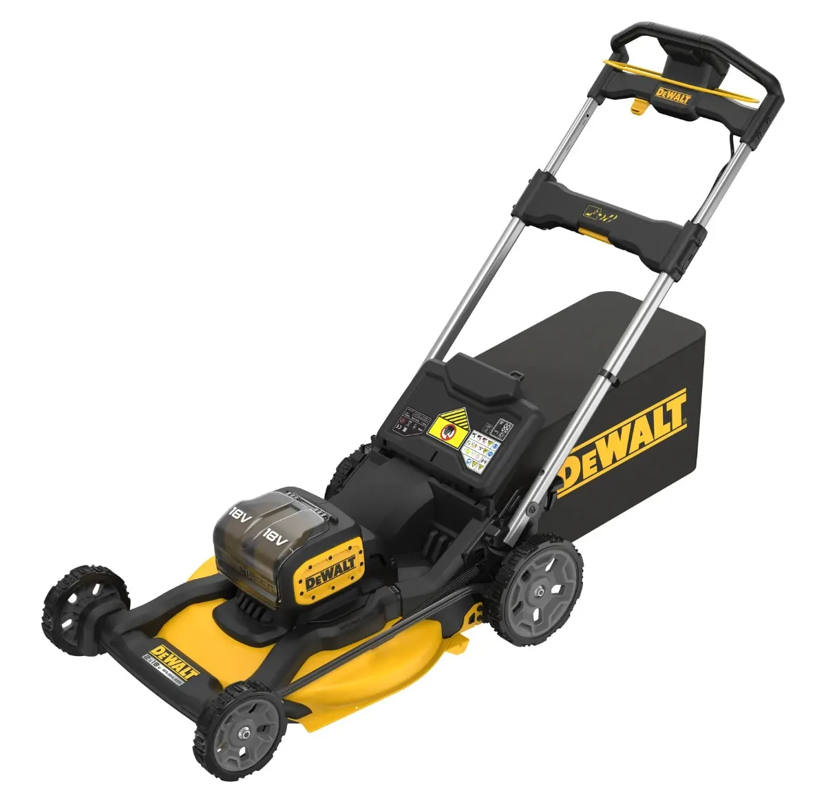 DeWalt aku kosilica DCMWP134N 2 × 18 V — 53 cm, motor bez četkica, bez baterija — slika 3 od 7