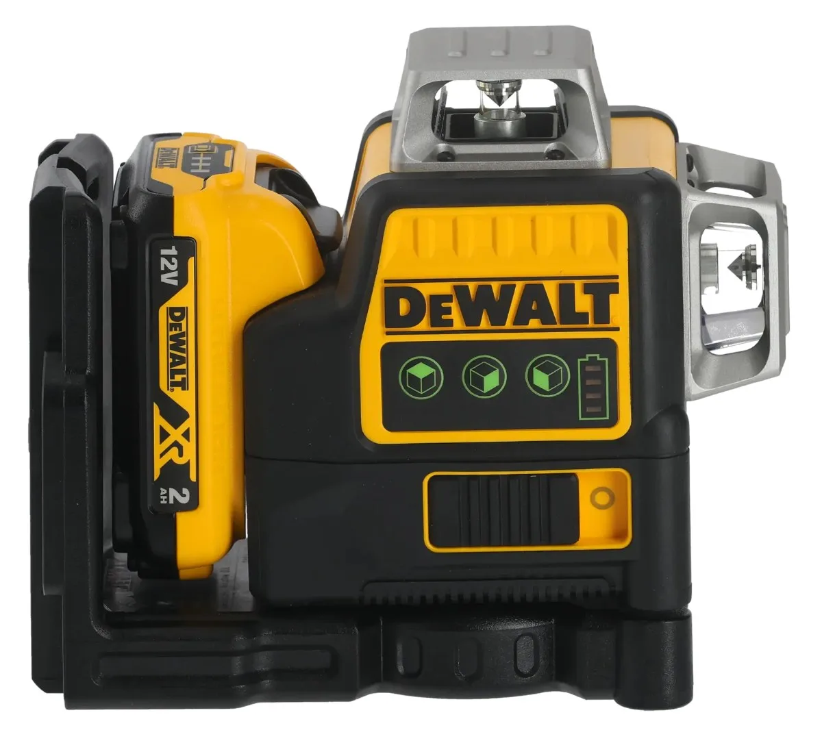 DeWalt aku višelinijski laser DCE089D1G 12 V — 3 × 360°, zelena zraka, 1 × 2,0 Ah — slika 2 od 6