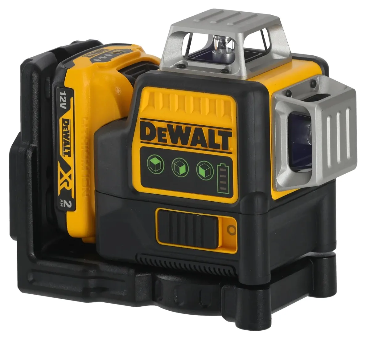 DeWalt aku višelinijski laser DCE089D1G 12 V — 3 × 360°, zelena zraka, 1 × 2,0 Ah — slika 3 od 6