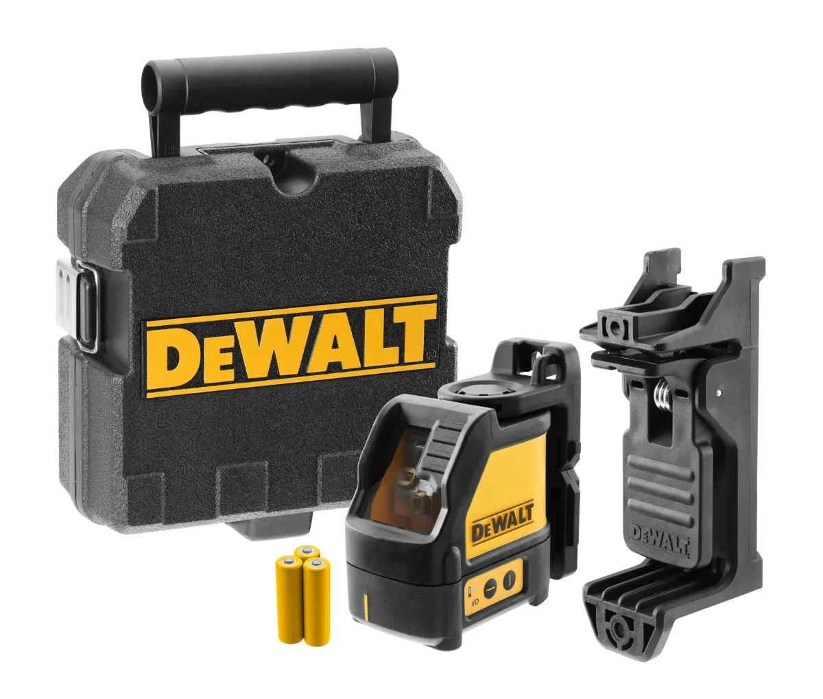 DeWalt križni laser DW088K — domet 15 m, magnetsko postolje, kovčeg