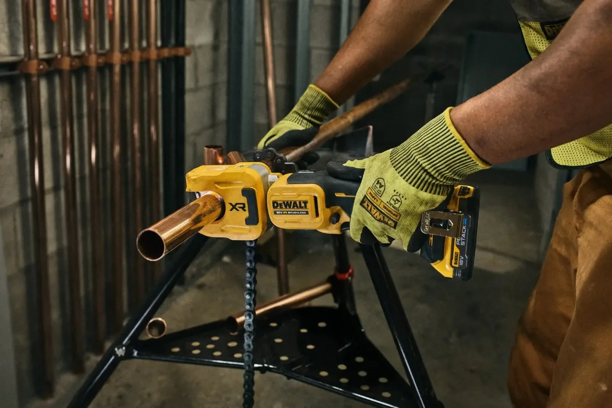 DeWalt aku rezač bakrenih cijevi DCE154N 18 V XR — 12–35 mm, bez baterije — slika 4 od 6