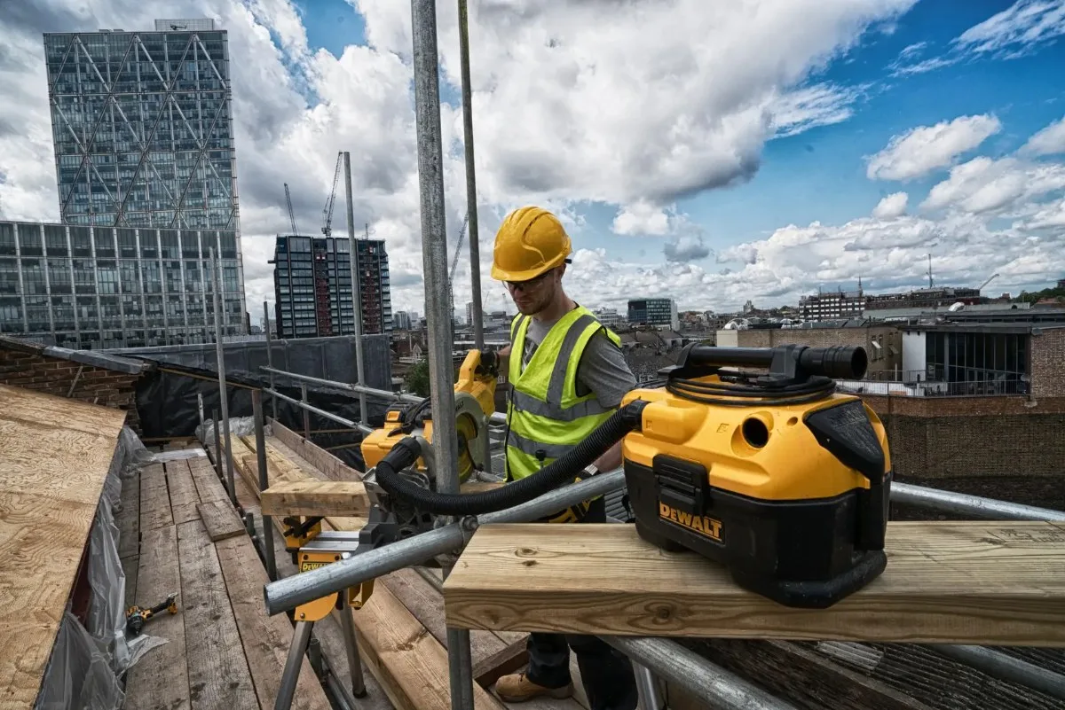 DeWalt aku usisavač DCV584L 18 V XR / 230 V — klasa L, 7,5 l, mokro i suho, bez baterije — slika 3 od 5